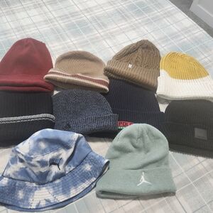 Assorted Beanie and Bucket Hat Collection